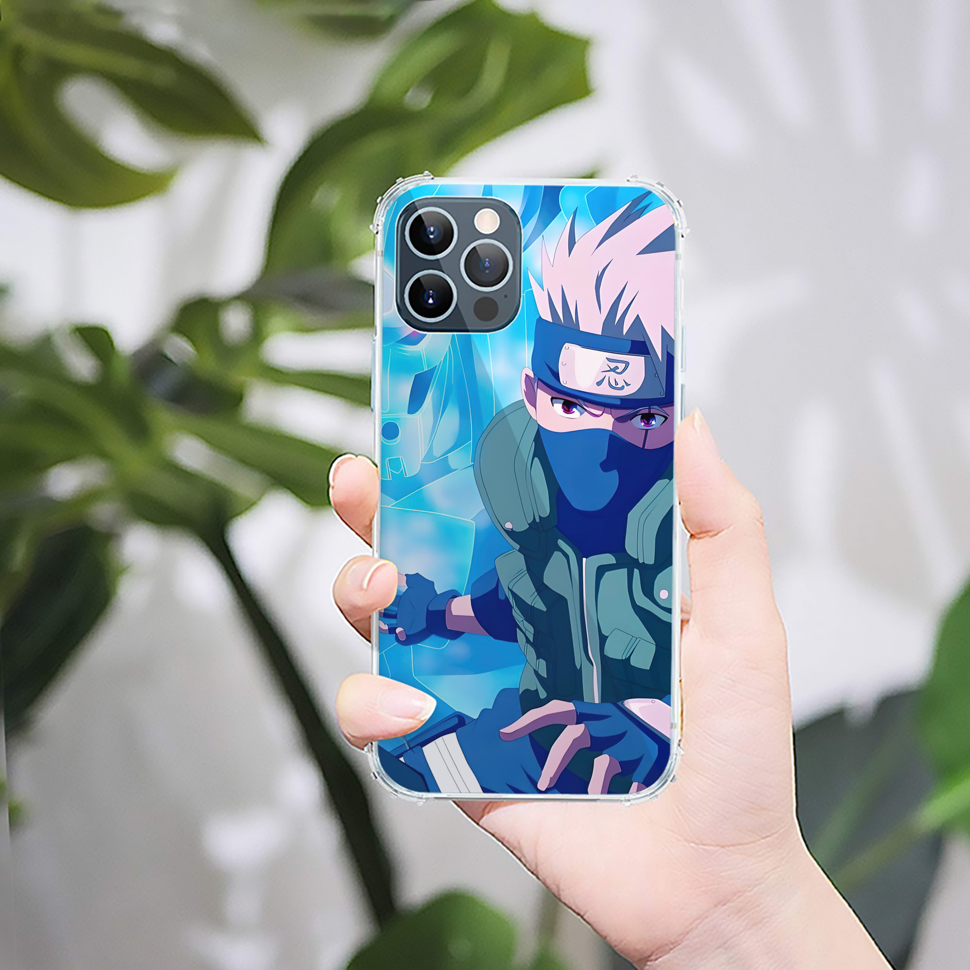 （画像用） NARUTO -ナルト- NARUTO -ナルト- 疾風伝 【iPhone 12シリーズ対応】透明スマホケース（クリアソフトケース）